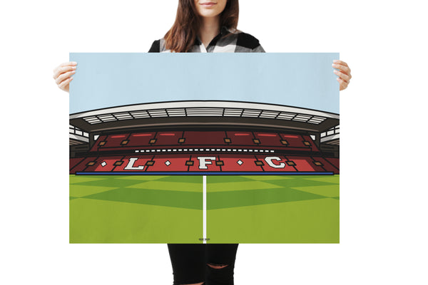 Anfield Triptych - Home of Liverpool FC - Set of three A3 or A1 Sized Prints