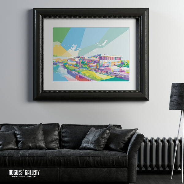 The City Ground: The Future's Bright (WPAP Version) - A0, A1, A2 or A3 Print