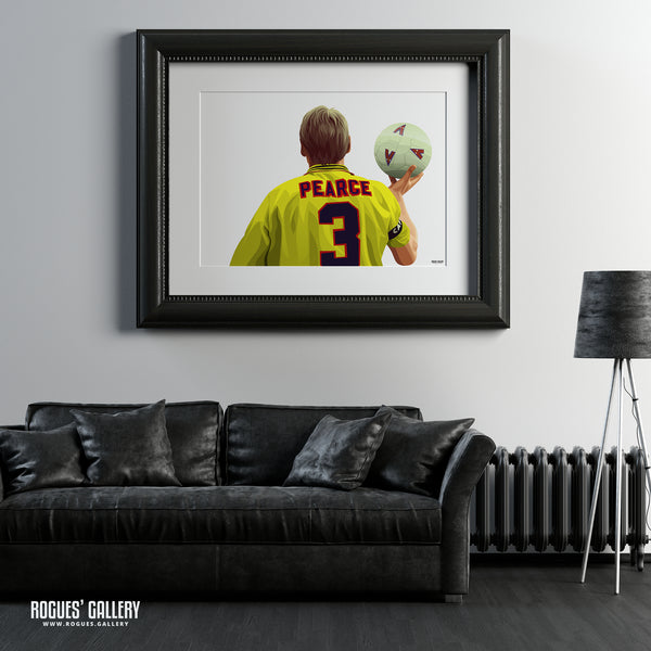 Psycho Yellow Number 3 - Nottingham Forest - A0, A1 or A3 Print