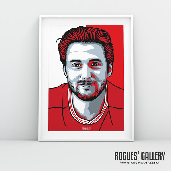 Harry Arter - Red & White - A3 Icon Print