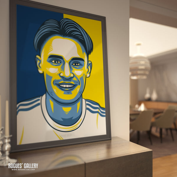 Robin Koch - Leeds Utd - A3 Icon Print