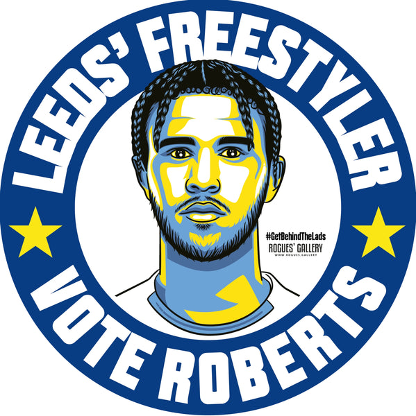 Leeds United SPECIAL BUNDLE #GetBehindTheLads Football Campaign Stickers or beer mats