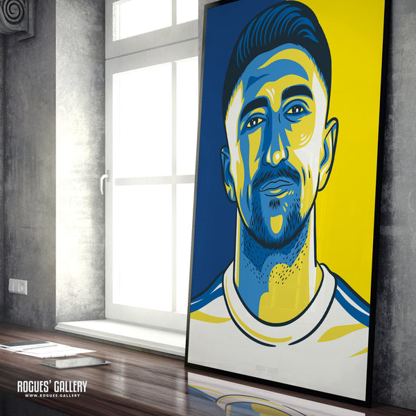 Pablo Hernandez - Leeds Utd - A3 Icon Print