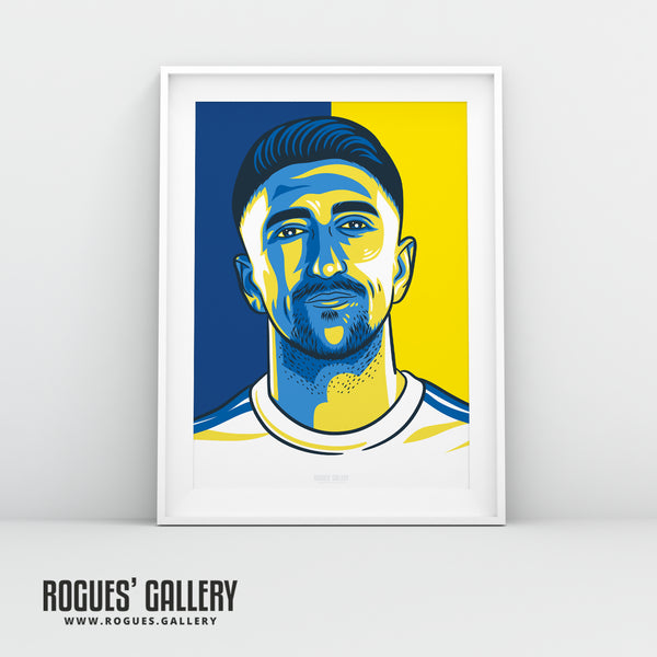 Pablo Hernandez - Leeds Utd - A3 Icon Print