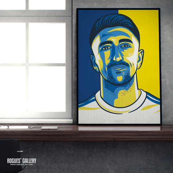Pablo Hernandez - Leeds Utd - A3 Icon Print