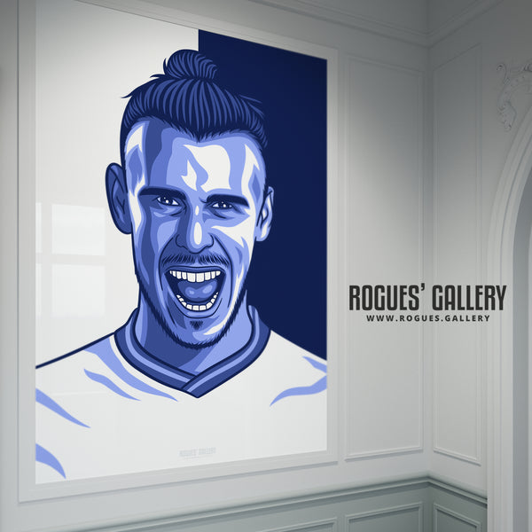 Gareth Bale - Tottenham Hotspur - A0, A1 or A3 Icon Print