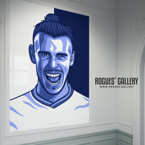 Gareth Bale - Tottenham Hotspur - A0, A1 or A3 Icon Print
