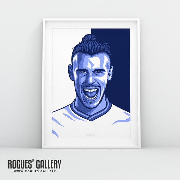 Gareth Bale - Tottenham Hotspur - A0, A1 or A3 Icon Print