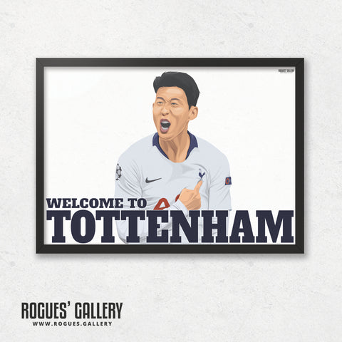 Sonny: Welcome To Tottenham - A0, A1 or A3 Print