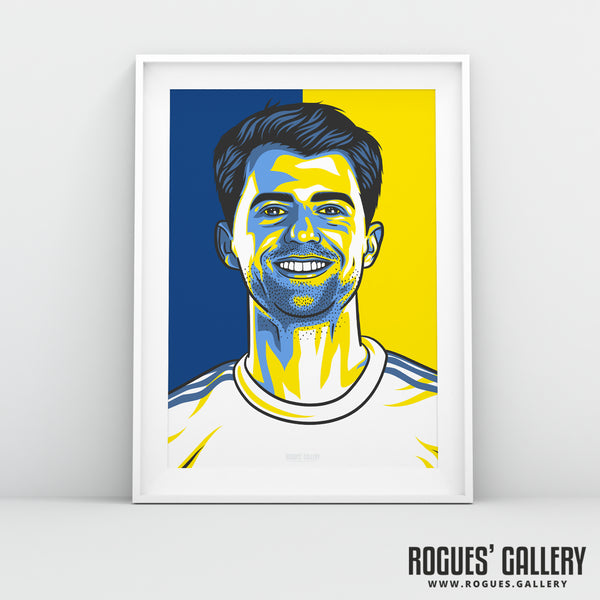 Patrick Bamford - Leeds Utd - A3 Icon Print
