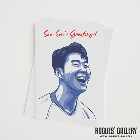 Son Heung-min 'See-Son's Greetings!' Greeting Cards