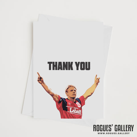 Forest Greeting Cards - Psycho Thank You Card.