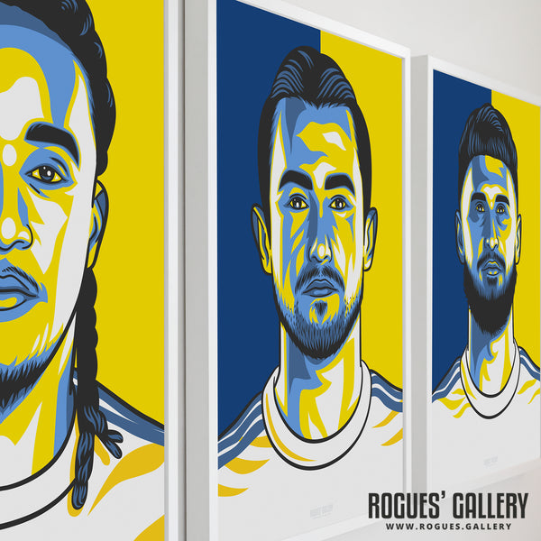 Mateusz Klich - Leeds Utd - A3 Icon Print