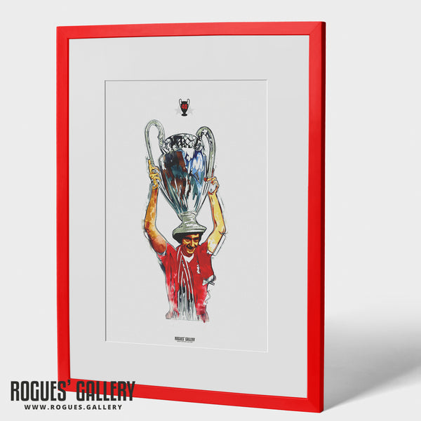 Trevor Francis - 40th Anniversary Print (Signed) - A3 Print