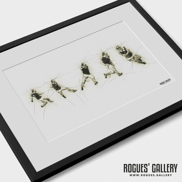 Archie Gemmill - That Goal (Signed) - A3 Print