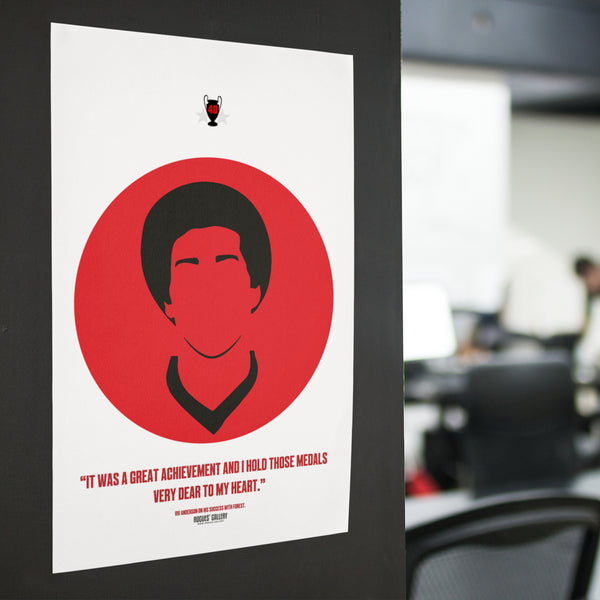 Viv Anderson - (Signed) Iconic 40th Anniversary Print - A3 Print