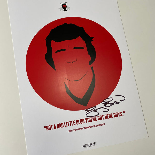 Larry Lloyd - Iconic 40th Anniversary Print (Signed) - A3 Print
