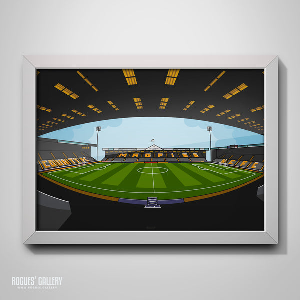 Meadow Lane - Home of Notts County - A0, A1 or A3 Print