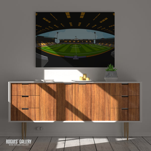 Meadow Lane - Home of Notts County - A0, A1 or A3 Print