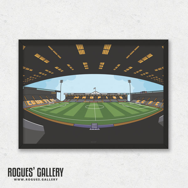 Meadow Lane - Home of Notts County - A0, A1 or A3 Print