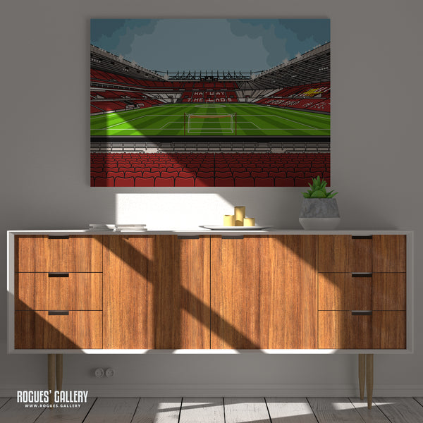 Ha' Way The Lads: The Stadium of Light - Home of Sunderland AFC - A0, A1, A2 or A3 Print