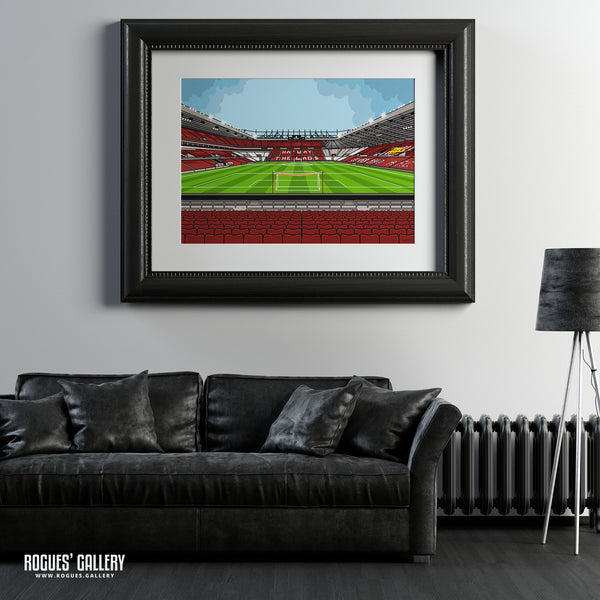 Ha' Way The Lads: The Stadium of Light - Home of Sunderland AFC - A0, A1, A2 or A3 Print