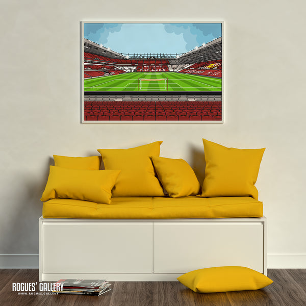 Ha' Way The Lads: The Stadium of Light - Home of Sunderland AFC - A0, A1, A2 or A3 Print