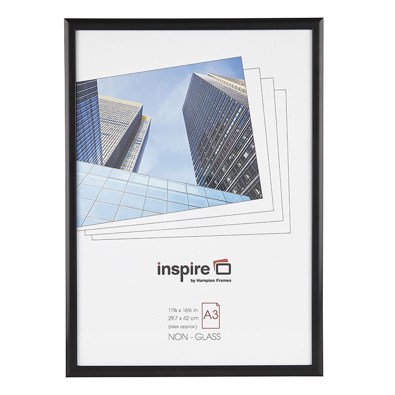 Need a High Quality A3 Frame for your print? - 5 styles available - New HQ Wood Frames