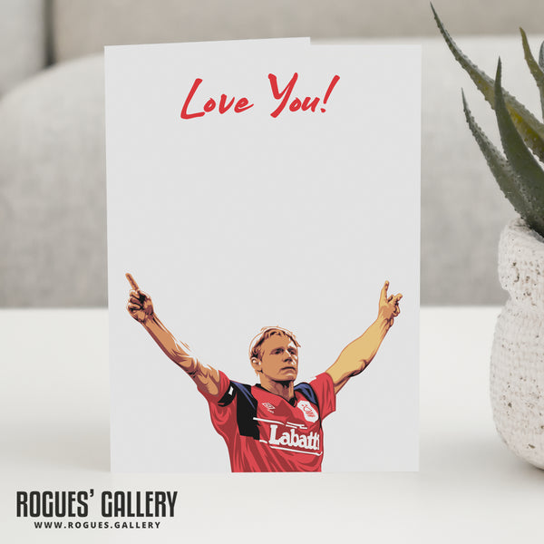 Psycho Valentine's Day Card.