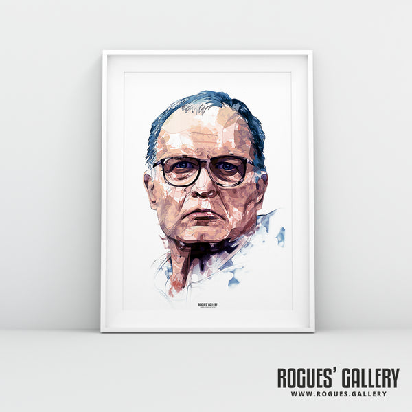 Marcelo Bielsa: The Face of Football - Art Version - Leeds Utd - A0, A1, A2 or A3 Print