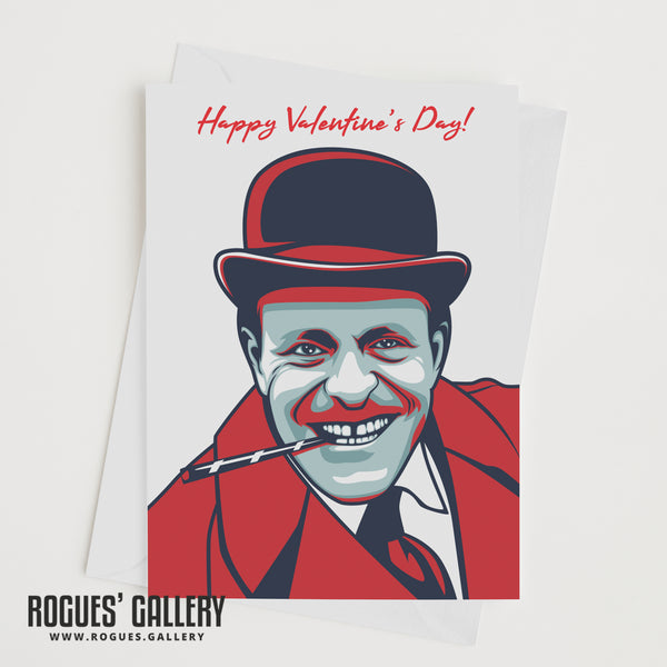 Retro Terry Thomas 'Bounder' - Valentine's Day Card.