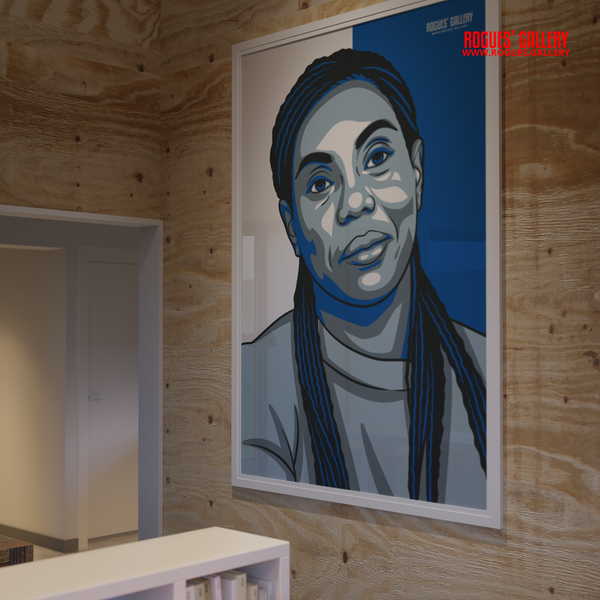 Kemi Badenoch Conservative Party Leader Tory portrait modern art poster