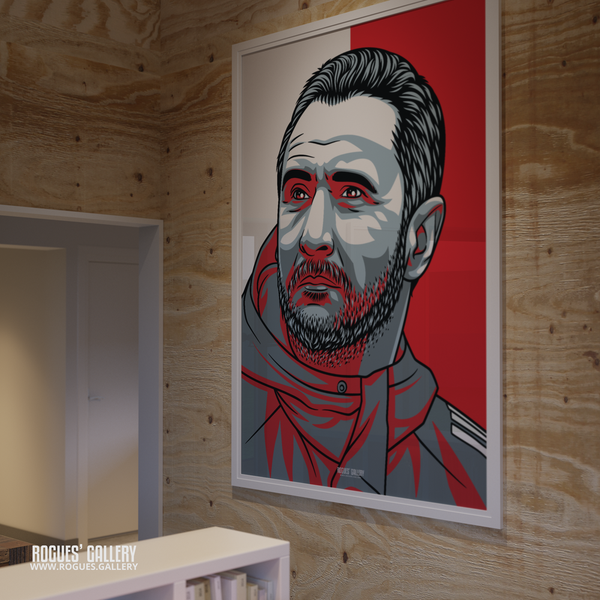 Vitor Pereira Nottingham Forest coach portrait framed picture City Ground