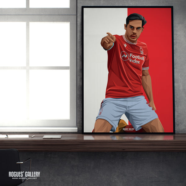 Yuri Ribeiro: Celebration - Icon Version - A0, A1 or A3 Print