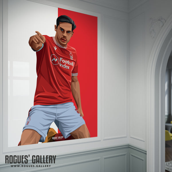 Yuri Ribeiro: Celebration - Icon Version - A0, A1 or A3 Print