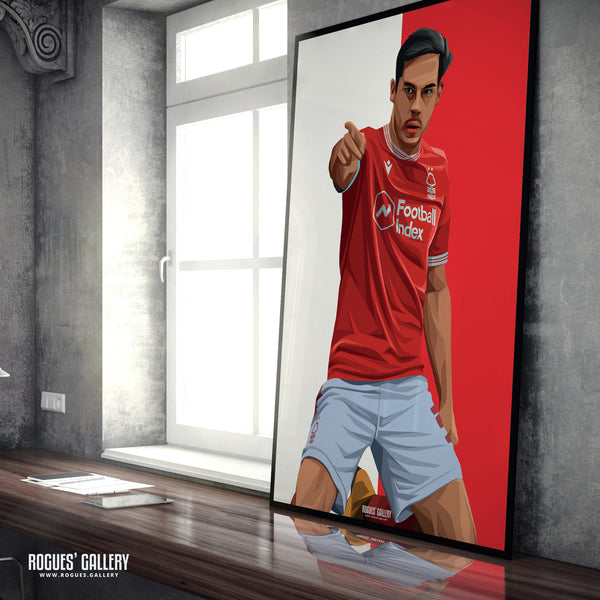 Yuri Ribeiro: Celebration - Icon Version - A0, A1 or A3 Print