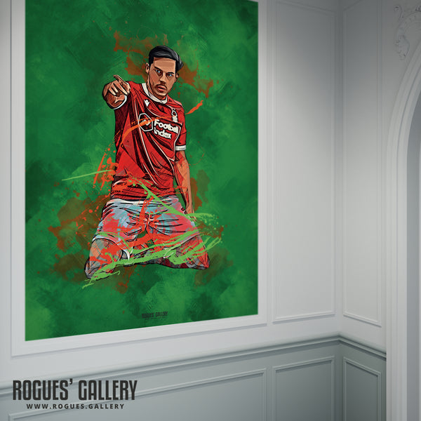 Yuri Ribeiro: Celebration - Art Version - A0, A1 or A3 Print