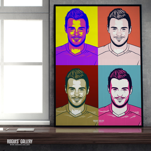 Vardy - A0, A1 or A3 Pop Art Print