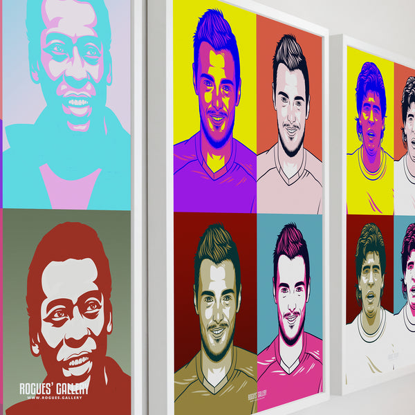 Vardy - A0, A1 or A3 Pop Art Print