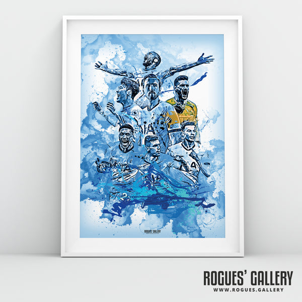 Spurs 2021: Never Mind The Pollocks - Spurs A0, A1 or A3 Print