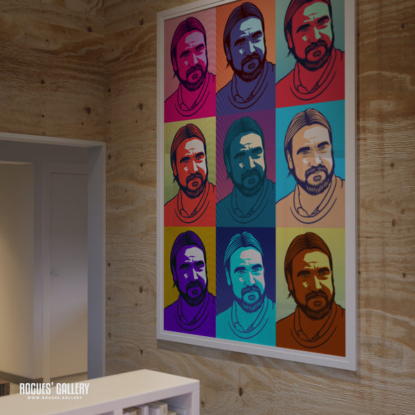 Daniel Farke - Norwich City Boss - Pop Art Print in sizes A3 up to A0