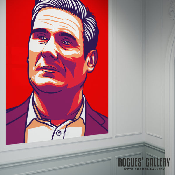 A New Hope - Sir Keir Starmer - Politics Series A3, A2, A1 or A0 Print
