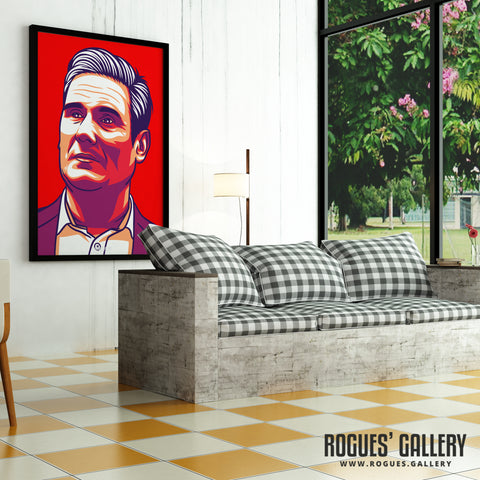 A New Hope - Sir Keir Starmer - Politics Series A3, A2, A1 or A0 Print