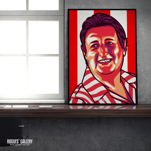 Eric Bristow - Darts Legend - A3, A2, A1 or A0 Print