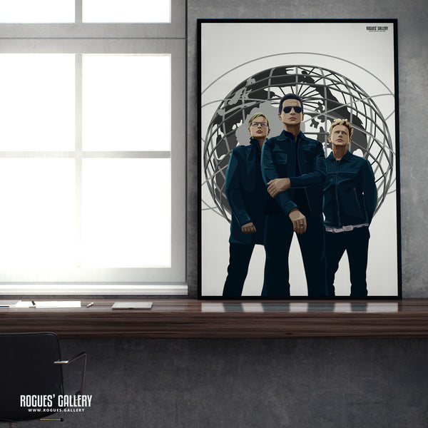 Depeche Mode - A3, A2, A1 or A0 Print in 2 versions