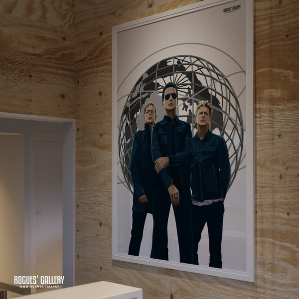 Depeche Mode - A3, A2, A1 or A0 Print in 2 versions