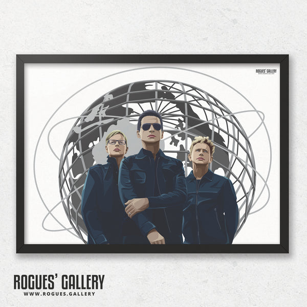 Depeche Mode - A3, A2, A1 or A0 Print in 2 versions