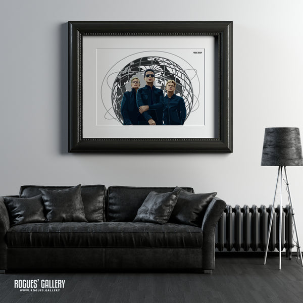 Depeche Mode - A3, A2, A1 or A0 Print in 2 versions