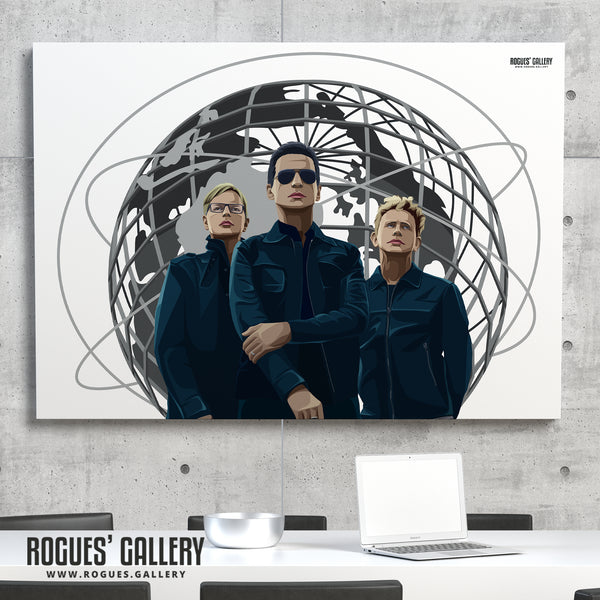 Depeche Mode - A3, A2, A1 or A0 Print in 2 versions