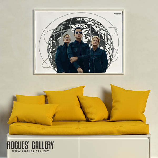 Depeche Mode - A3, A2, A1 or A0 Print in 2 versions